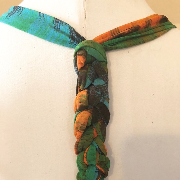 MULTI COLOUR SUMMER DRESS - Picture 6 of 7